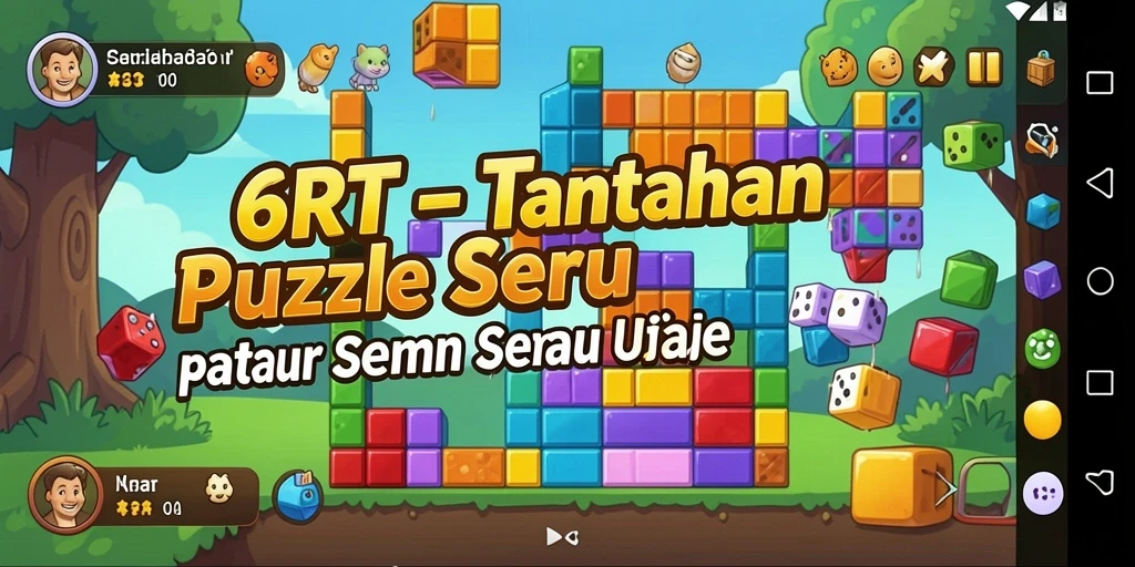 Gameplay seru dan menantang di 6RT, cocok untuk semua.