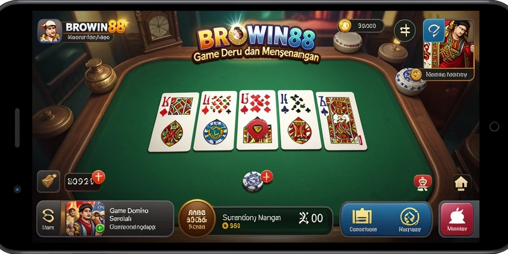 Tampilan gameplay BROWIN88 yang menarik dan interaktif.