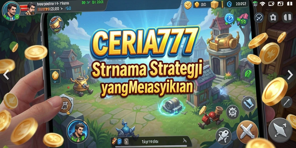 Tampilan gameplay strategis yang seru dan menantang di CERIA777.