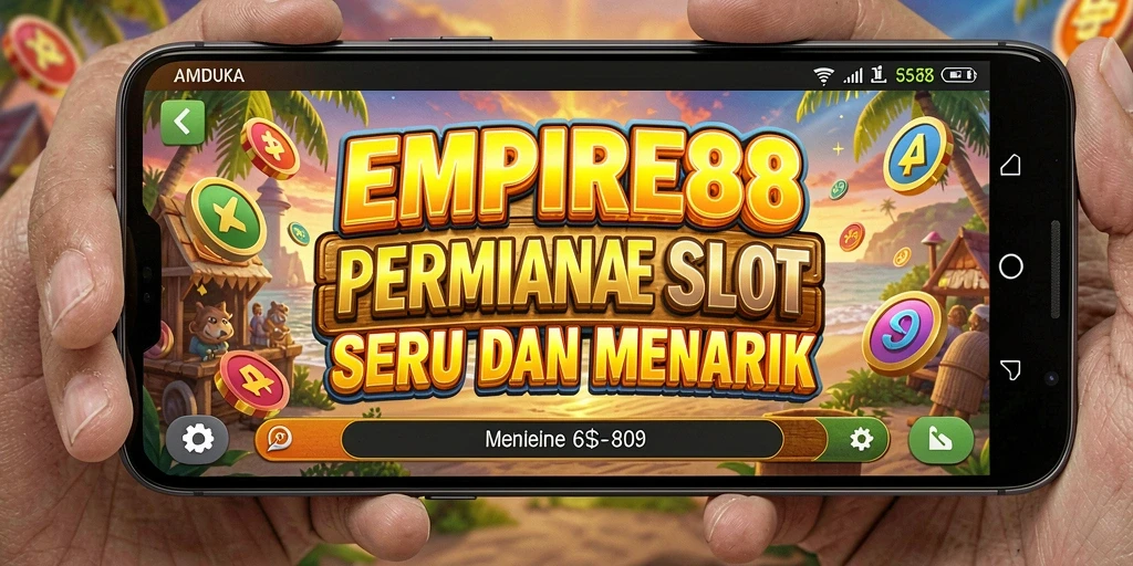 Tangkapan layar EMPIRE88 menampilkan gameplay slot yang mendebarkan dan menawan.