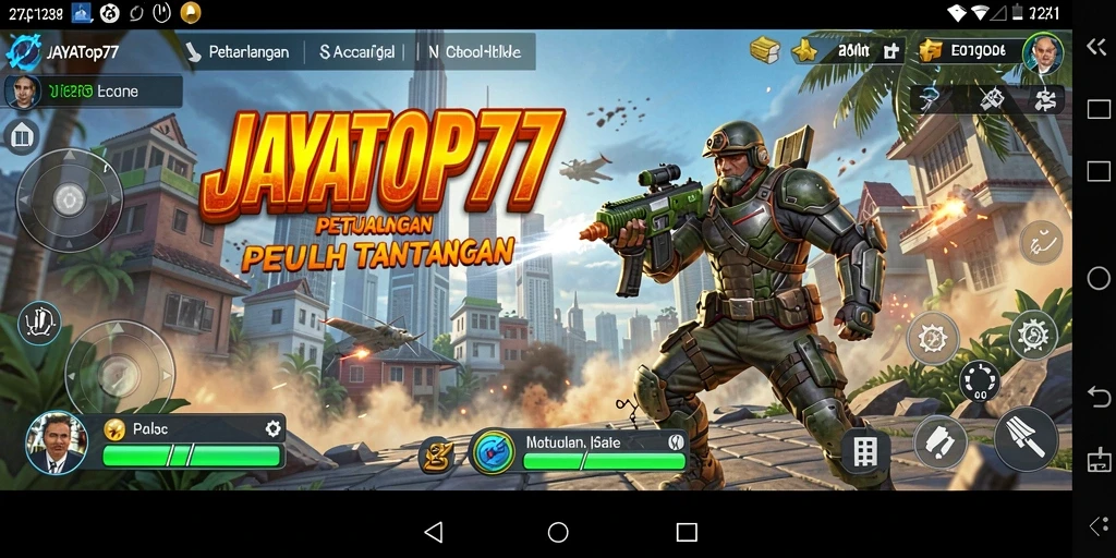 Gameplay seru dan mendebarkan JAYATOP77 dalam aksi.
