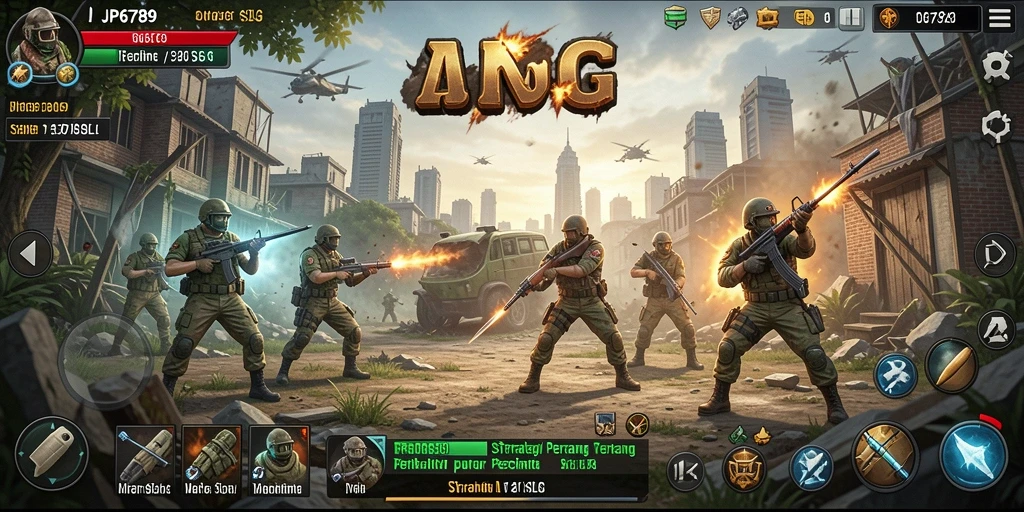 Tampilan gameplay SLG yang menarik dan penuh strategi.