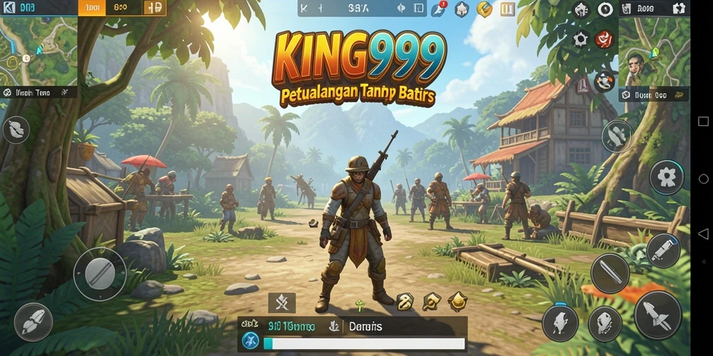 Tangkapan layar dari gameplay Open World yang mendebarkan.