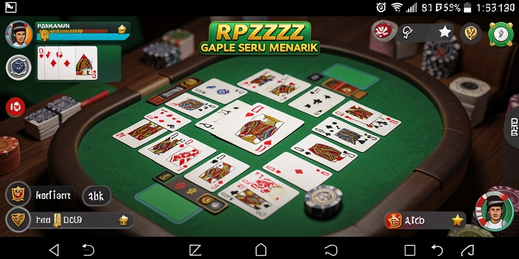Tampilan gameplay seru dari RPZZZ yang memikat.