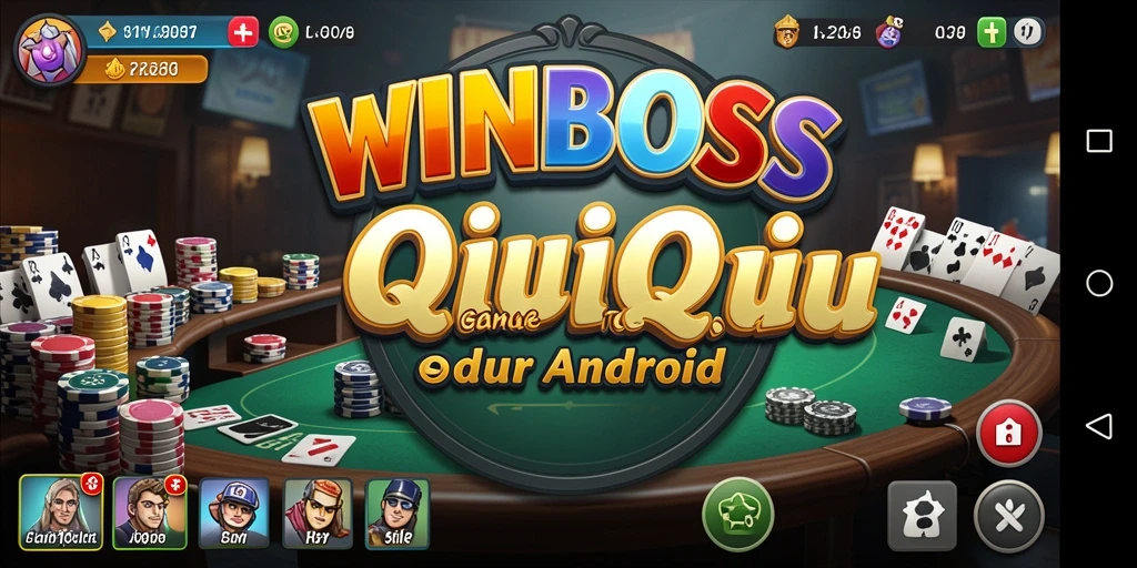Tampilan gameplay seru dalam WINBOSS saat bermain QiuQiu.